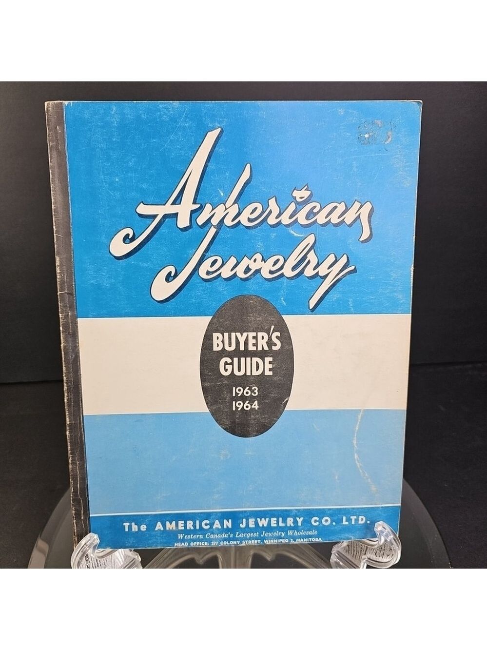 1963-64 American Jewelry Co Ltd Vintage Buyer's Guide Book Collectible History